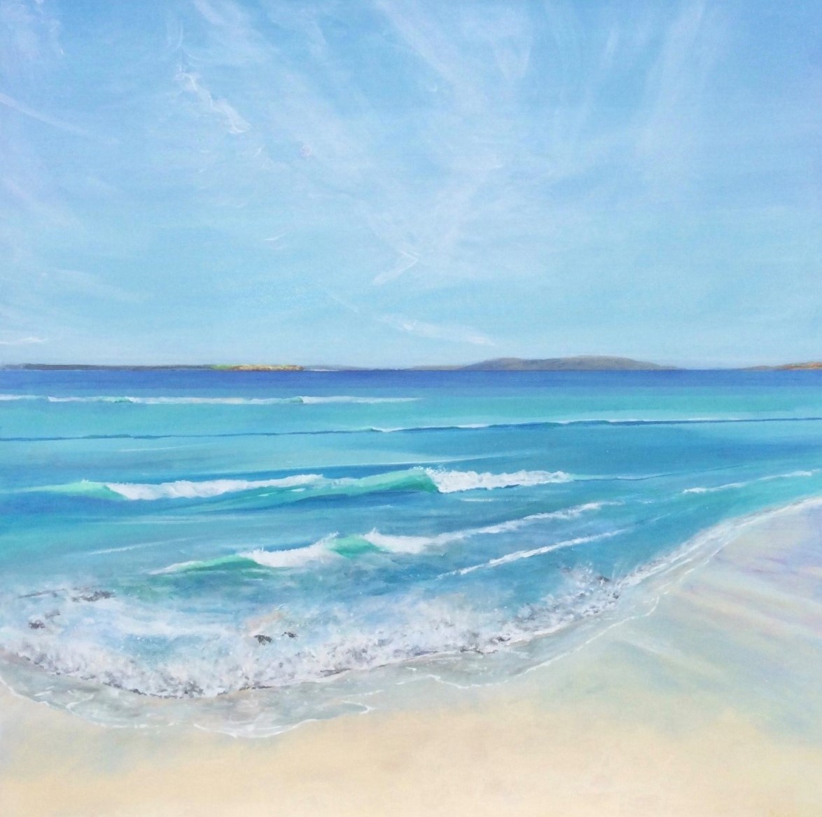 'Summer, The North End, Iona' by artist Michael Murison